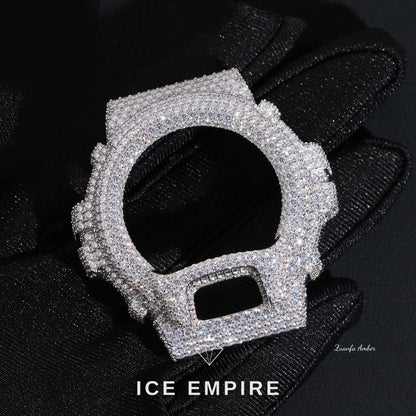 Iced Out 925 Silver Lab Grown Diamond Watch