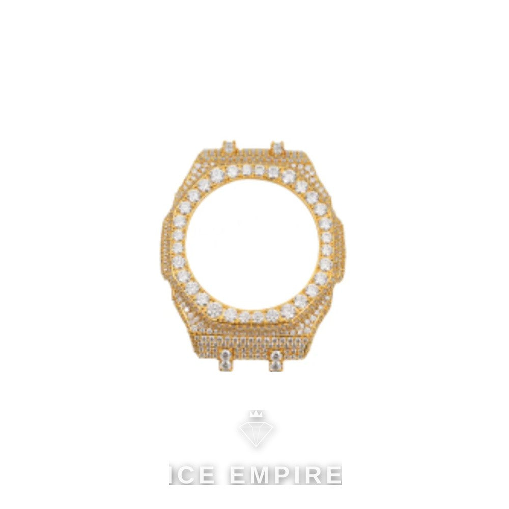 Iced Out 925 Silver Moissanite Watch
