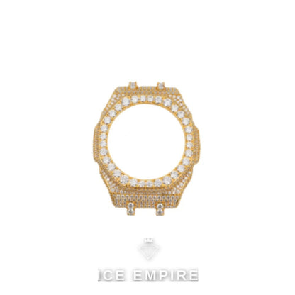 Iced Out 925 Silver Moissanite Watch