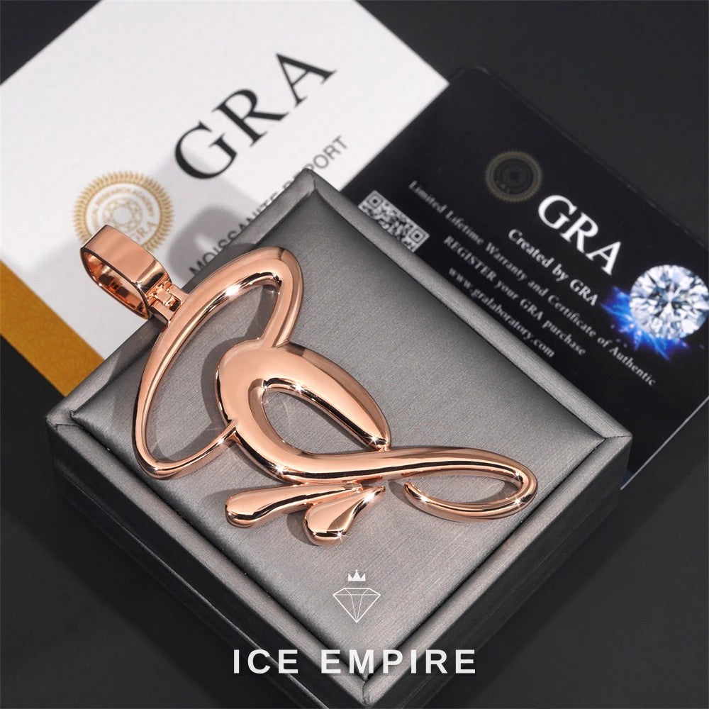 Iced Out Baguette 925 Silver Moissanite Cuban Chain