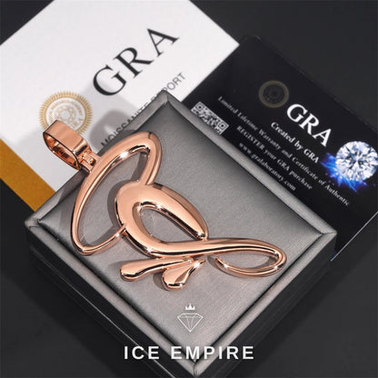 Iced Out Baguette 925 Silver Moissanite Cuban Chain