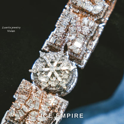Iced Out Cross 925 Silver Moissanite Pendant