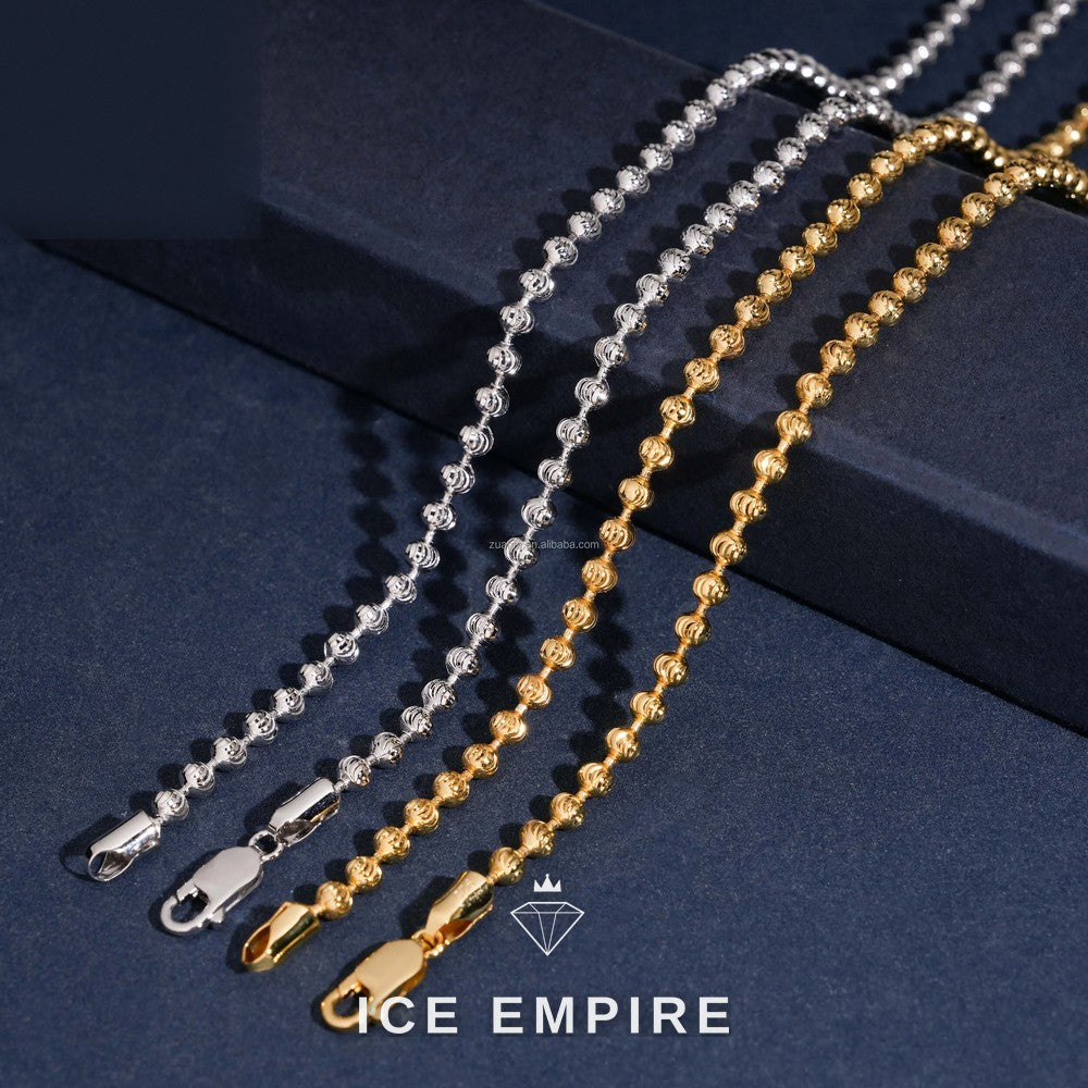 Iced Out Gold Plated Cuban Chain