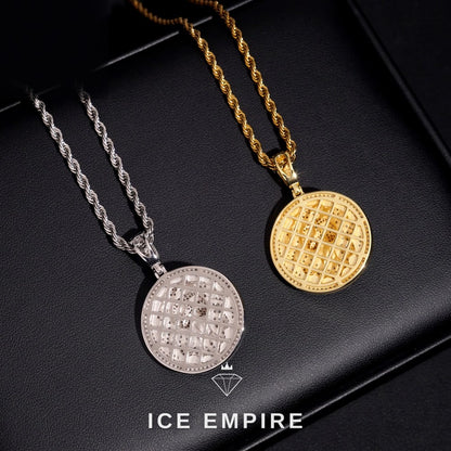 Iced Out 925 Silver Moissanite Pendant