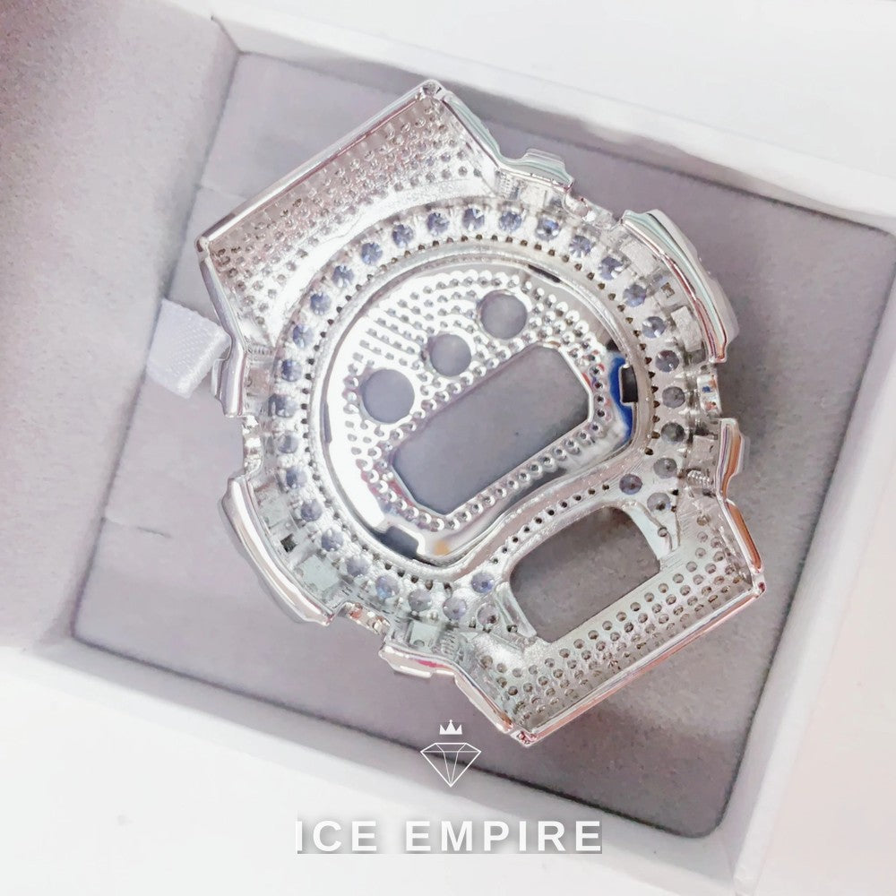 Iced Out 925 Silver Moissanite Watch