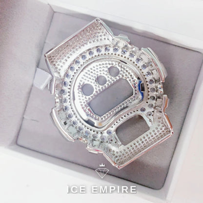 Iced Out 925 Silver Moissanite Watch