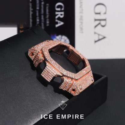 Iced Out 925 Silver Moissanite Watch