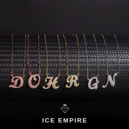 Iced Out Rose Gold Plated Moissanite Cuban Chain