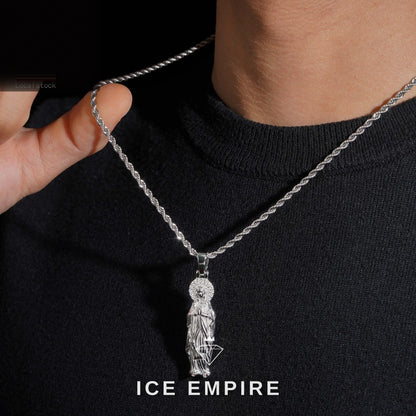 Iced Out 925 Silver Moissanite Pendant