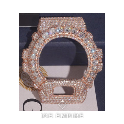 Iced Out 925 Silver Moissanite Watch