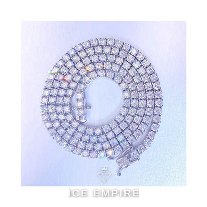 Iced Out 925 Silver Moissanite Pendant