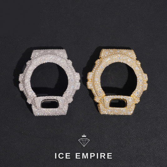 Iced Out 925 Silver Moissanite Watch