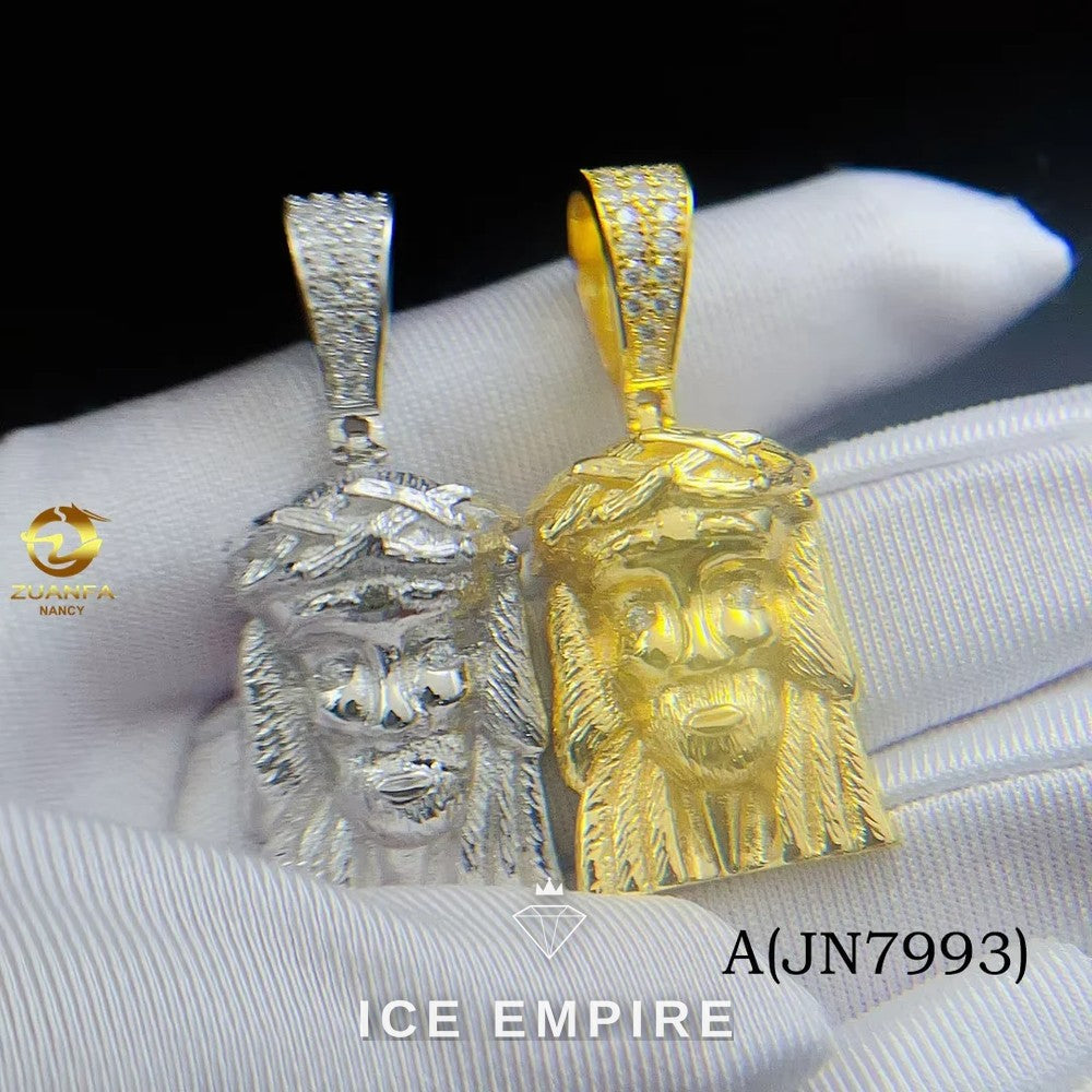 Iced Out Rose Gold Plated Moissanite Cuban Chain