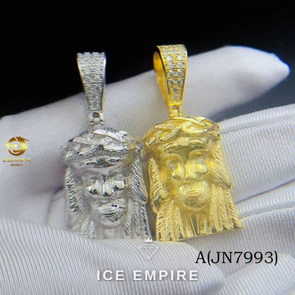 Iced Out Rose Gold Plated Moissanite Cuban Chain
