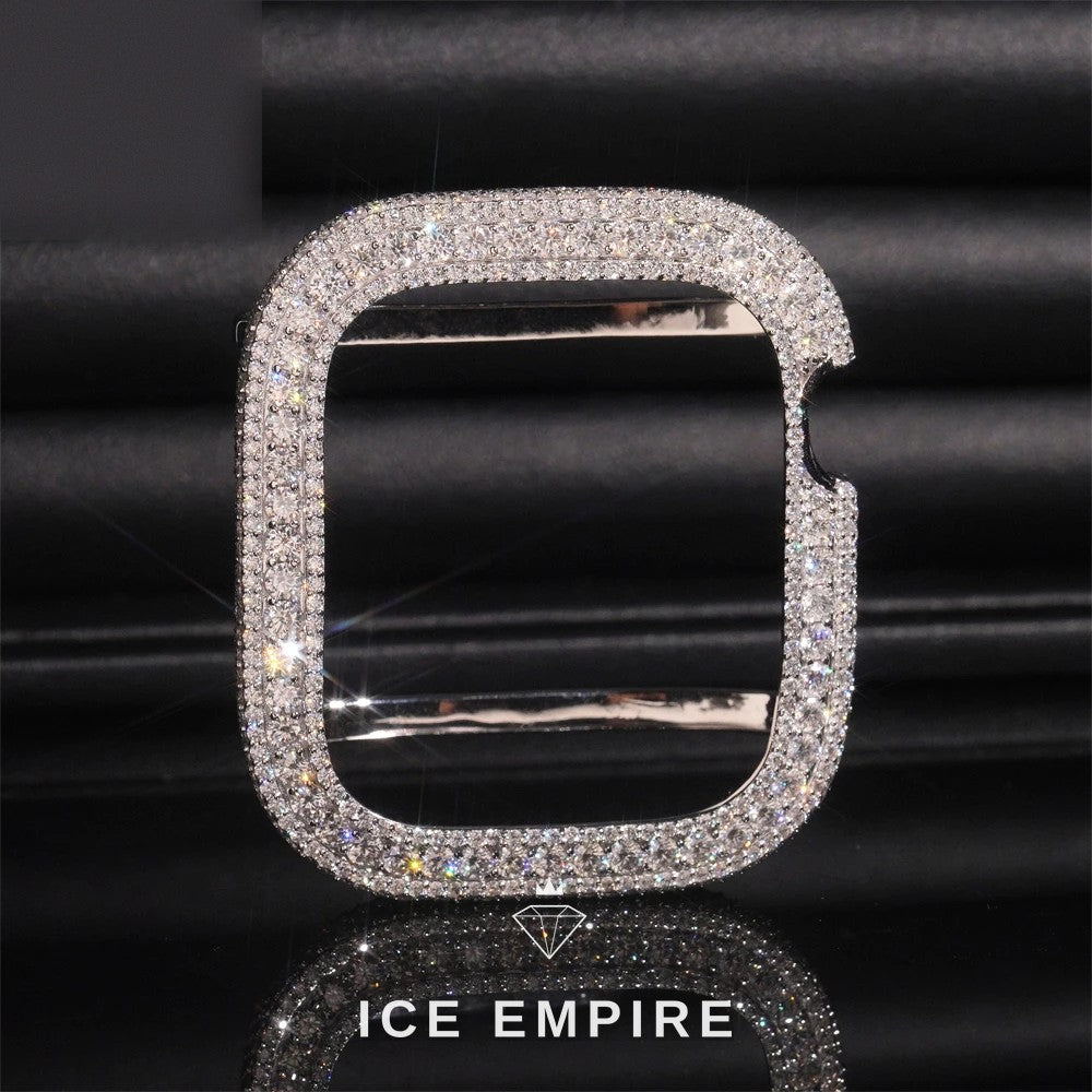 Iced Out 925 Silver Watch