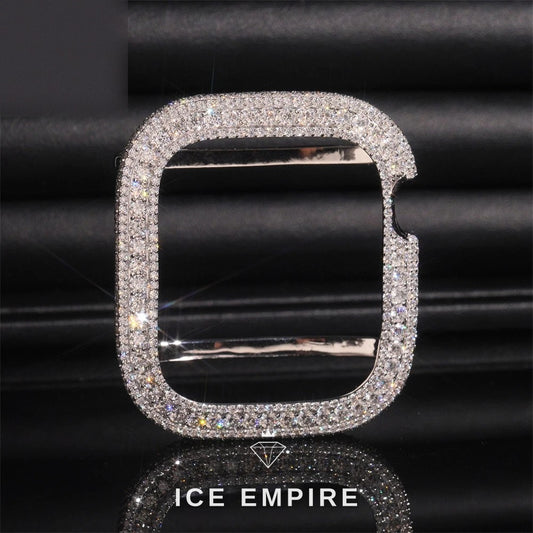 Iced Out 925 Silver Watch