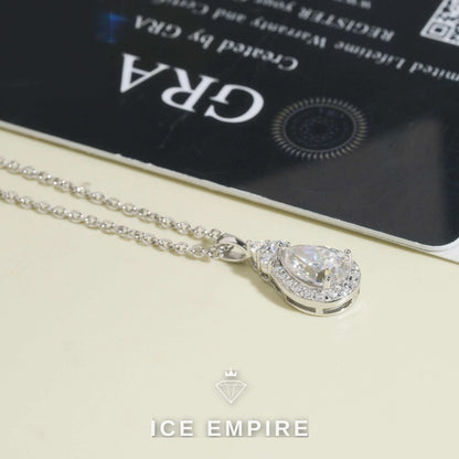 Iced Out Rose Gold Plated Moissanite Cuban Chain