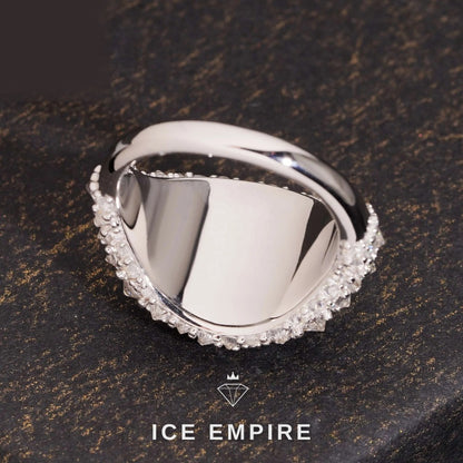 Iced Out 925 Silver Lab Grown Diamond Pendant