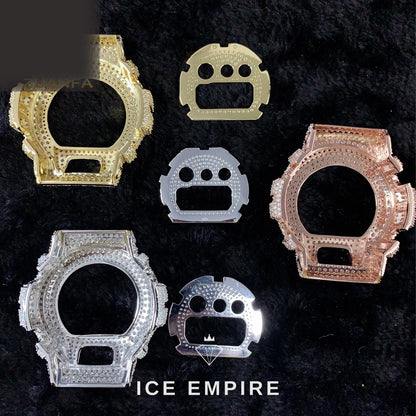 Iced Out 925 Silver Moissanite Watch