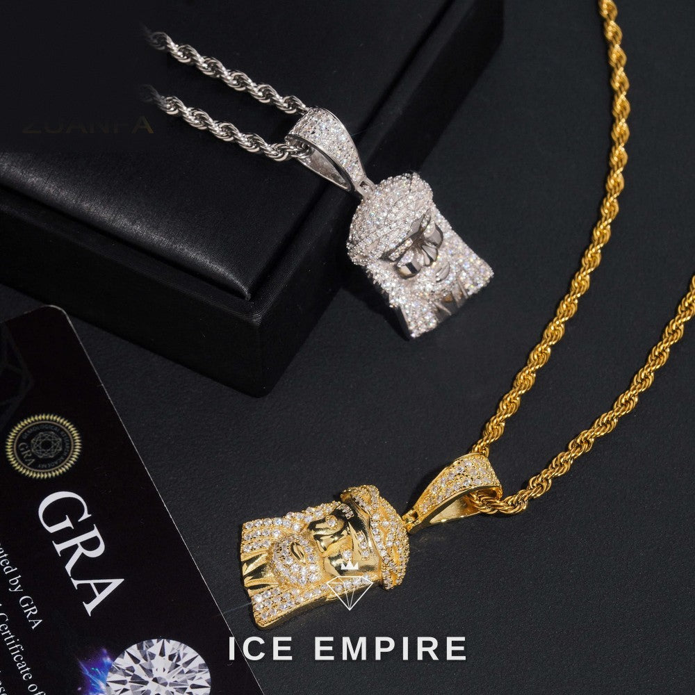 Iced Out Gold Plated Pendant