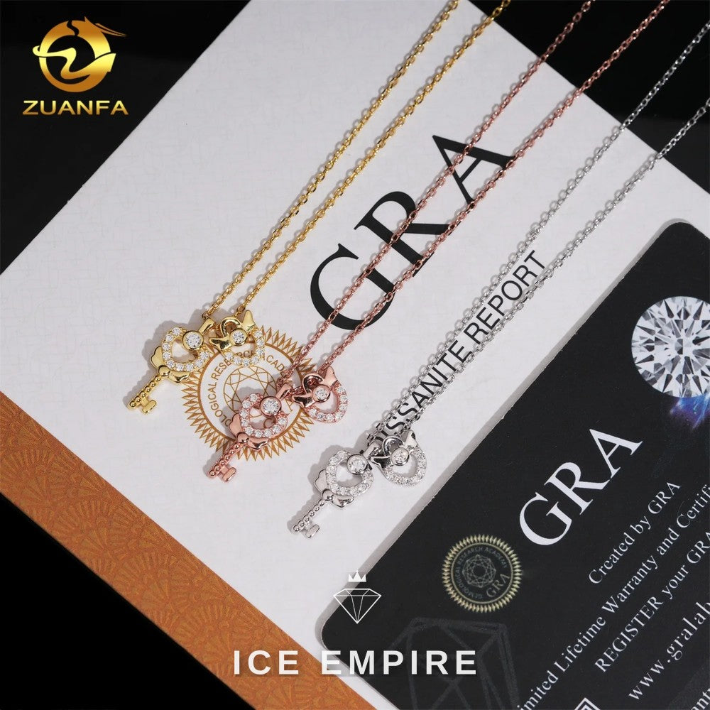 Iced Out Rose Gold Plated Cuban Chain