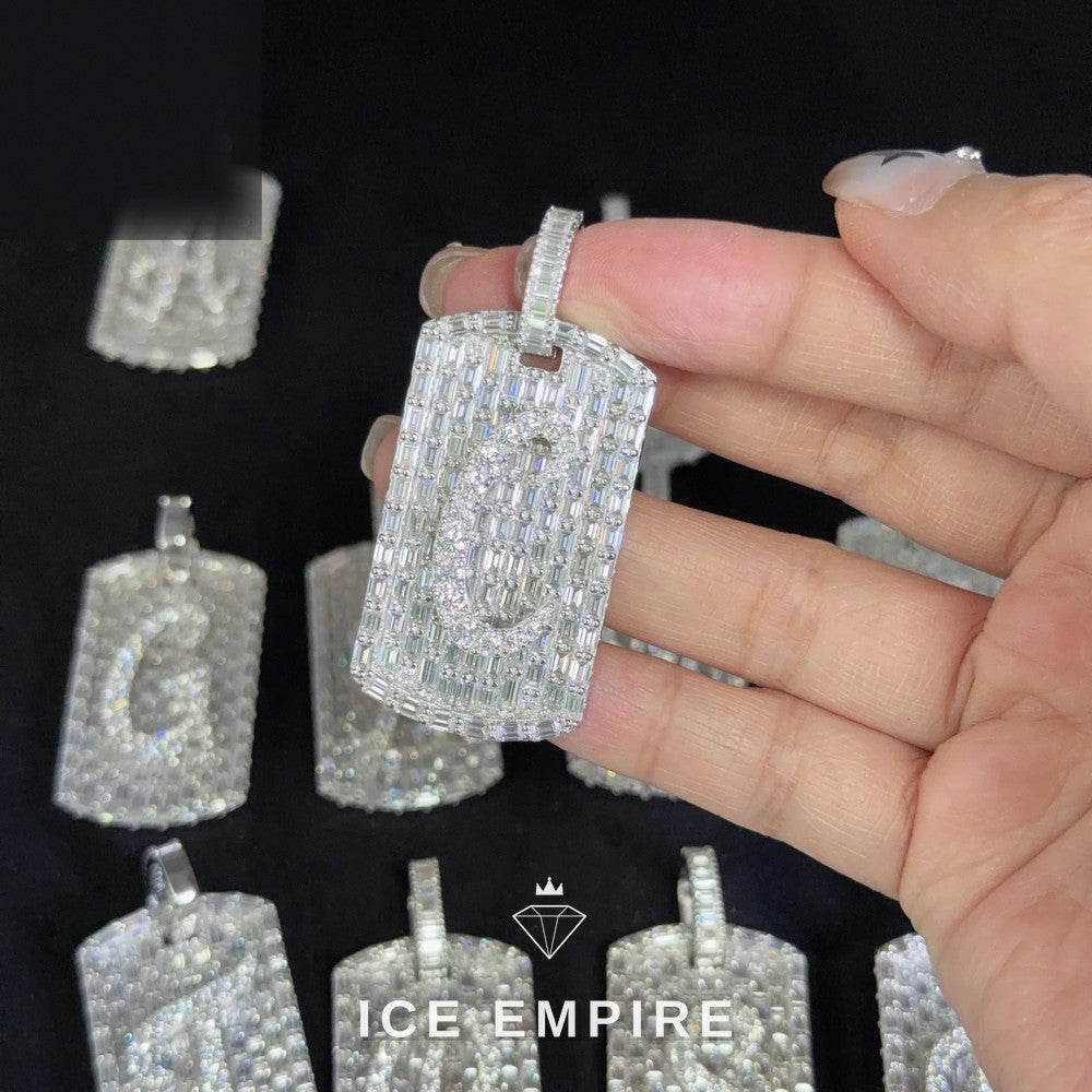Iced Out Rose Gold Plated Moissanite Cuban Chain