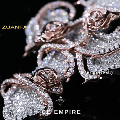 Iced Out 925 Silver Pendant