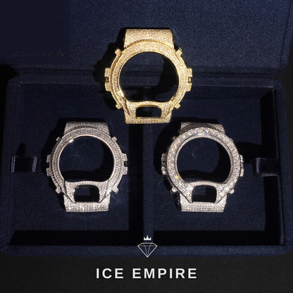 Iced Out 925 Silver Watch