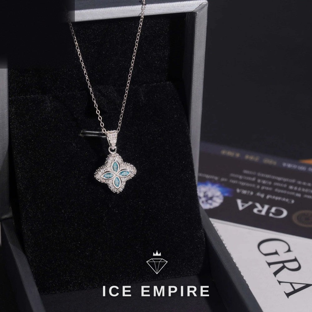 Iced Out Rose Gold Plated Moissanite Cuban Chain