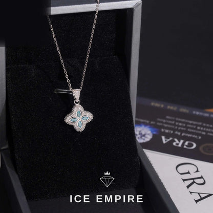 Iced Out Rose Gold Plated Moissanite Cuban Chain