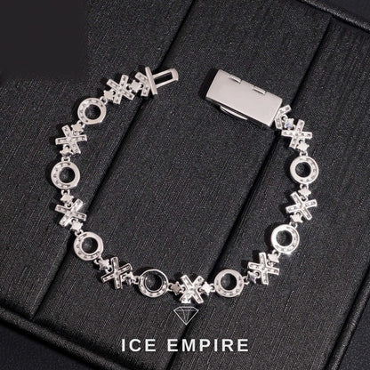 Iced Out Gold Plated Moissanite Cuban Chain