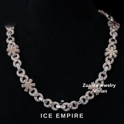 Iced Out 925 Silver Pendant