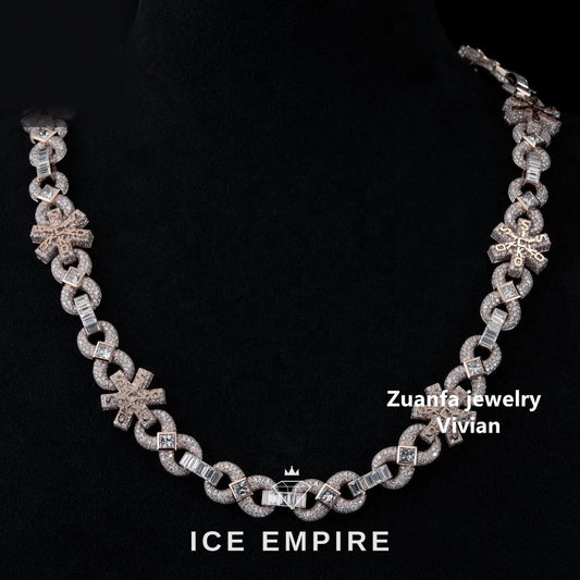 Iced Out 925 Silver Pendant