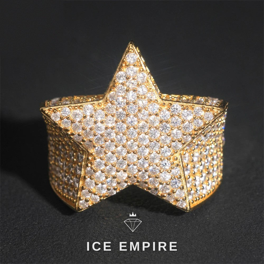 Iced Out 925 Silver Moissanite Cuban Chain