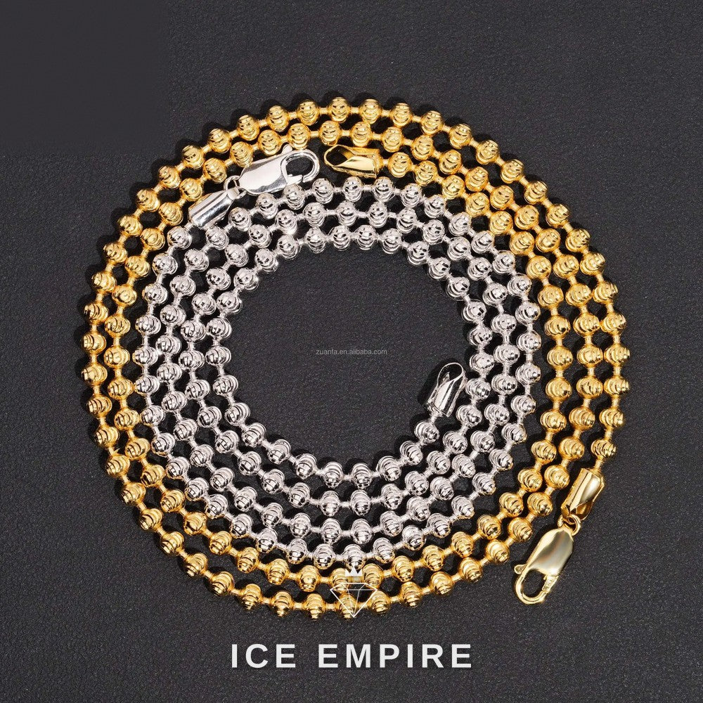 Iced Out Gold Plated Cuban Chain