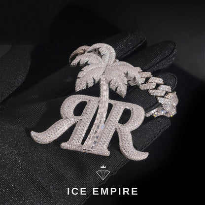Iced Out Gold Plated Pendant
