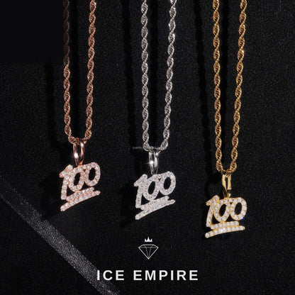 Iced Out Cross 925 Silver Moissanite Pendant