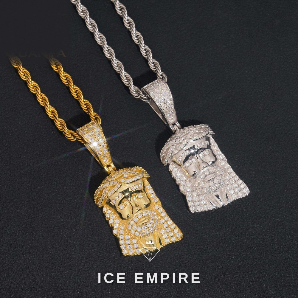 Iced Out Gold Plated Pendant