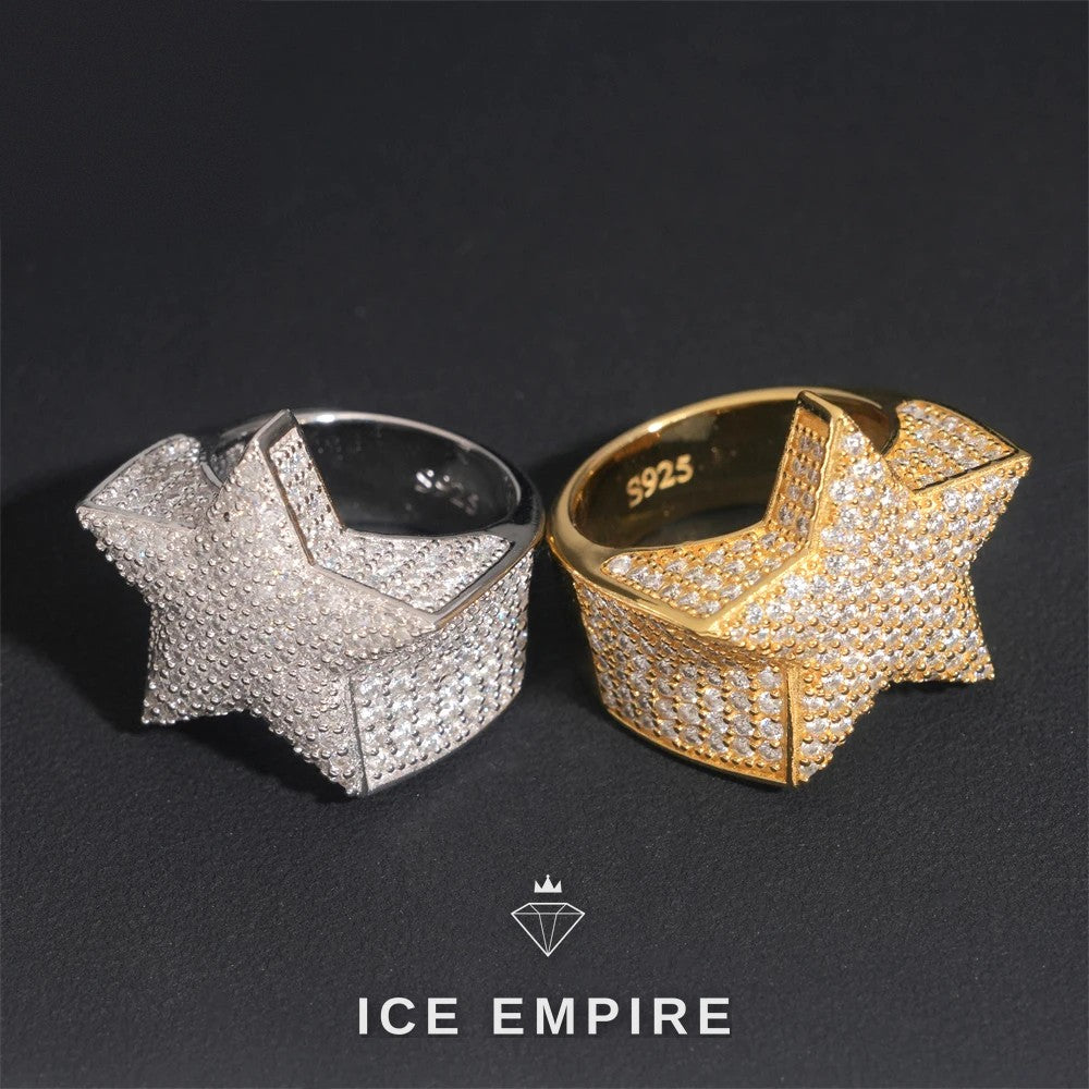 Iced Out 925 Silver Moissanite Cuban Chain