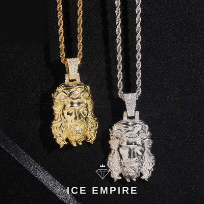 Iced Out 925 Silver Moissanite Pendant