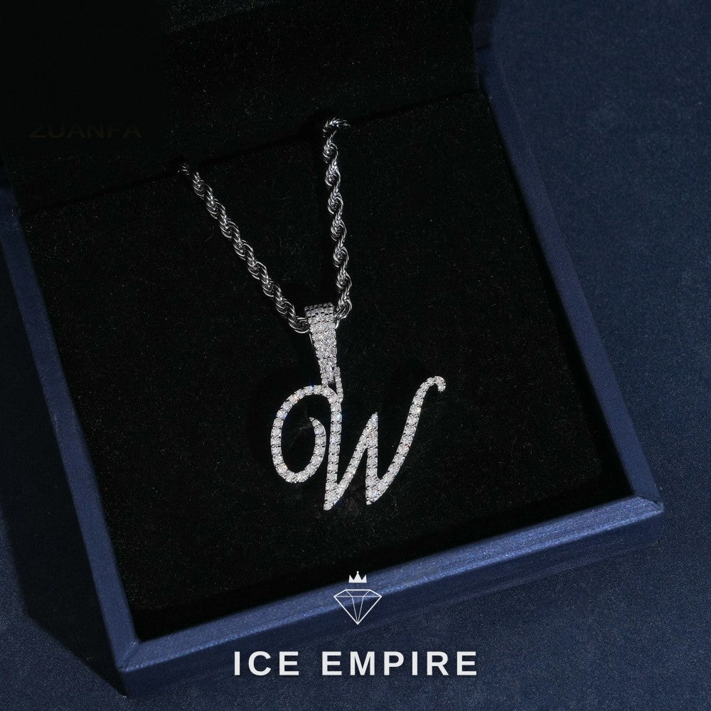 Iced Out Rose Gold Plated Moissanite Cuban Chain