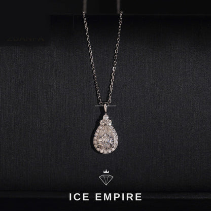 Iced Out 925 Silver Pendant