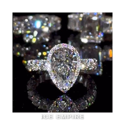 Iced Out 925 Silver Moissanite Bracelet