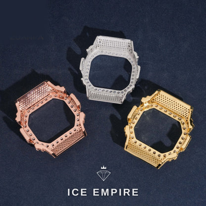 Iced Out 925 Silver Moissanite Watch