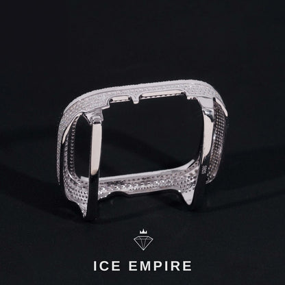 Iced Out 925 Silver Moissanite Watch