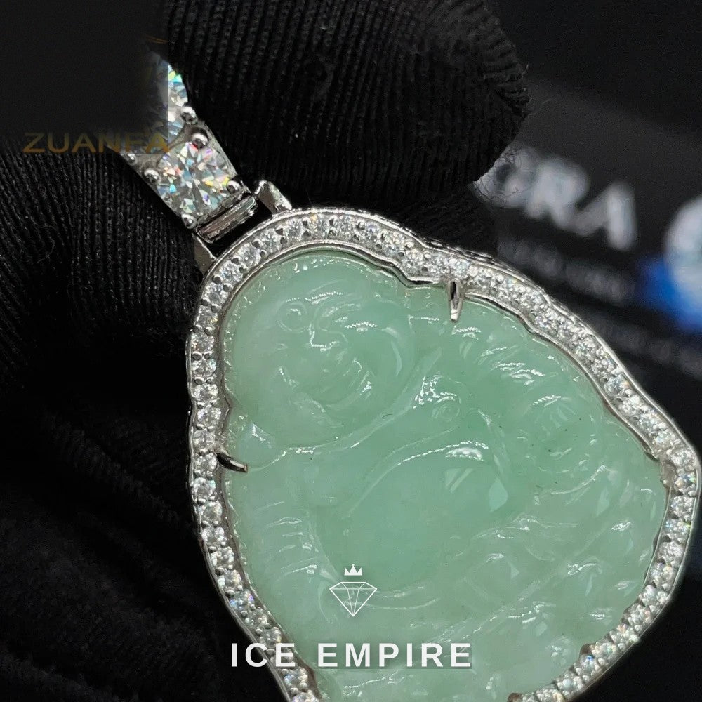 Iced Out 925 Silver Pendant