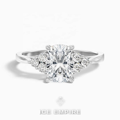 Iced Out Gold Plated Lab Grown Diamond Ring