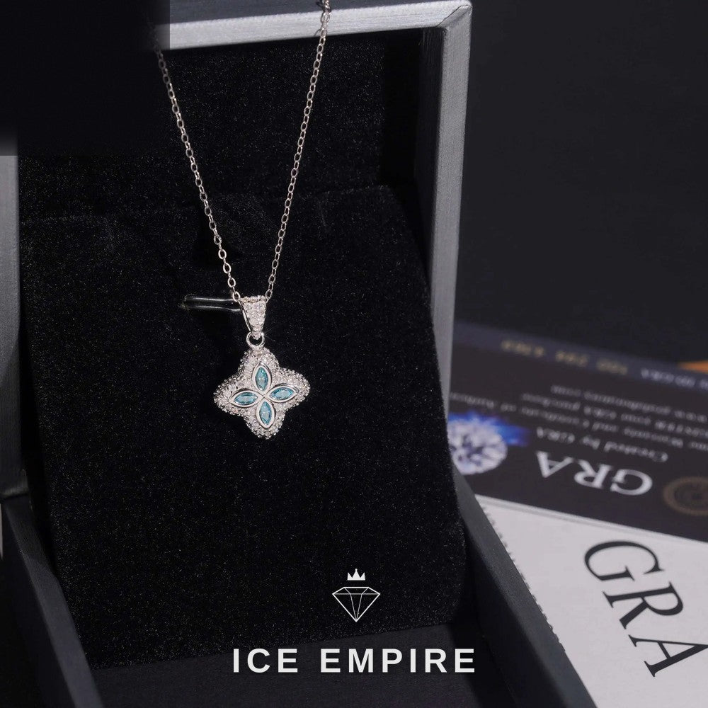 Iced Out Rose Gold Plated Moissanite Cuban Chain