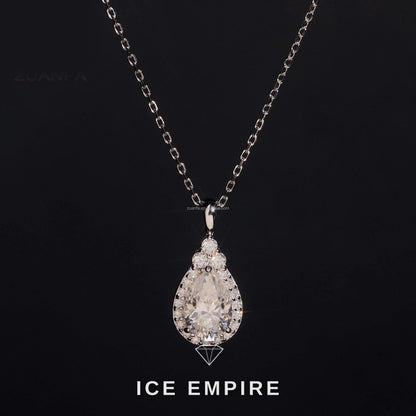 Iced Out 925 Silver Pendant