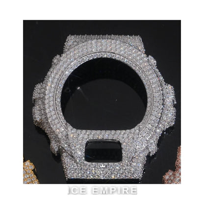 Iced Out 925 Silver Moissanite Watch